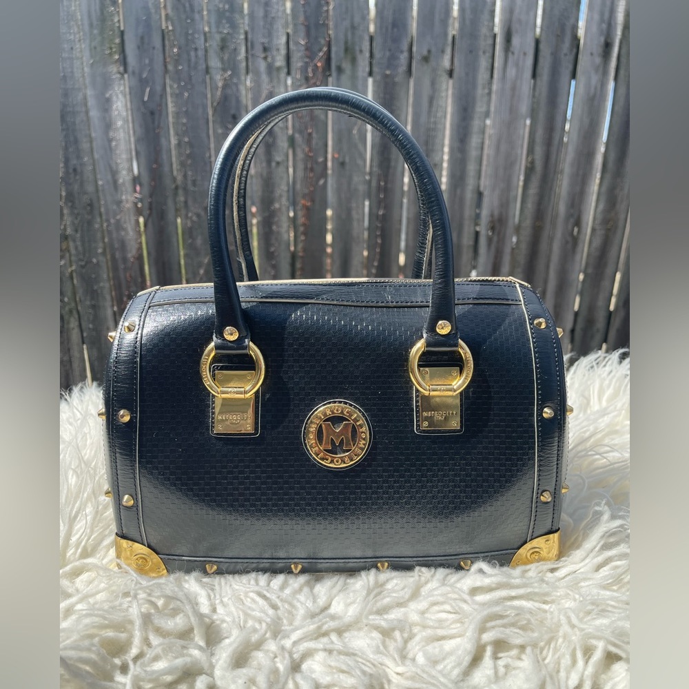 Metrocity Boston/Doctors Bag in Black